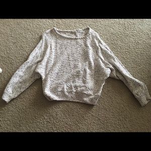 Me to We cropped sweater